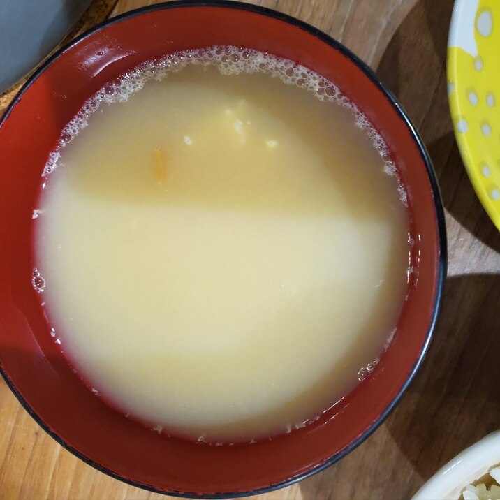 えのきと卵のお吸い物